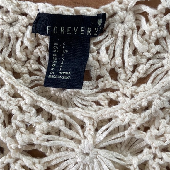 Forever 21 crotchet cover up - Picture 8 of 8